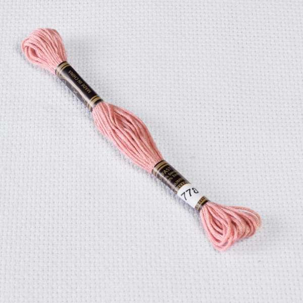 Мулине Bestex 778 8м, Античный розовато-лиловый, очень светлый