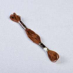 Мулине Bestex 801 8м, Кофейный, тёмный