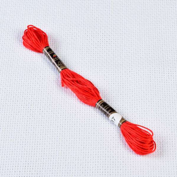 Мулине Bestex 817 8м, Кораллово красный, очень тёмный