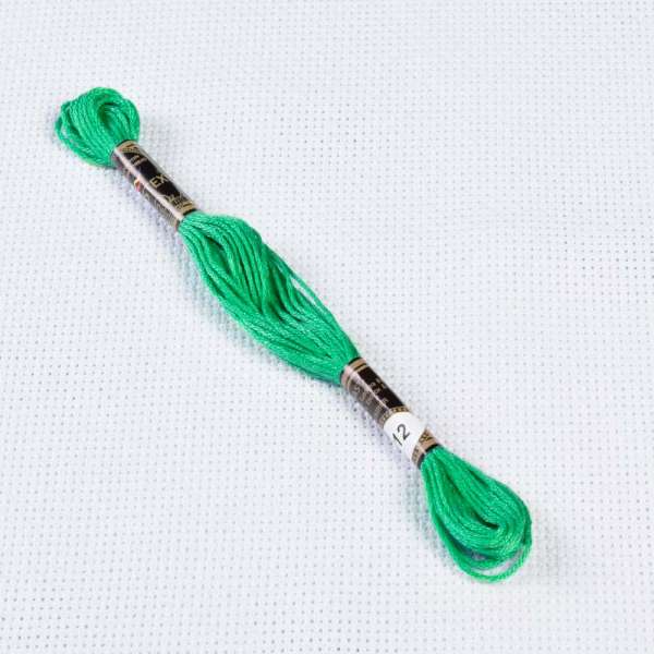 Мулине Bestex 912 8м, Изумрудный, светлый