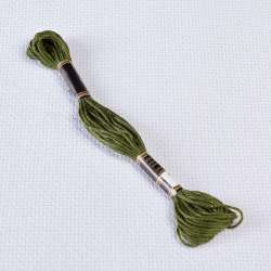 Мулине Bestex 936 8м, Авокадо, очень тёмный