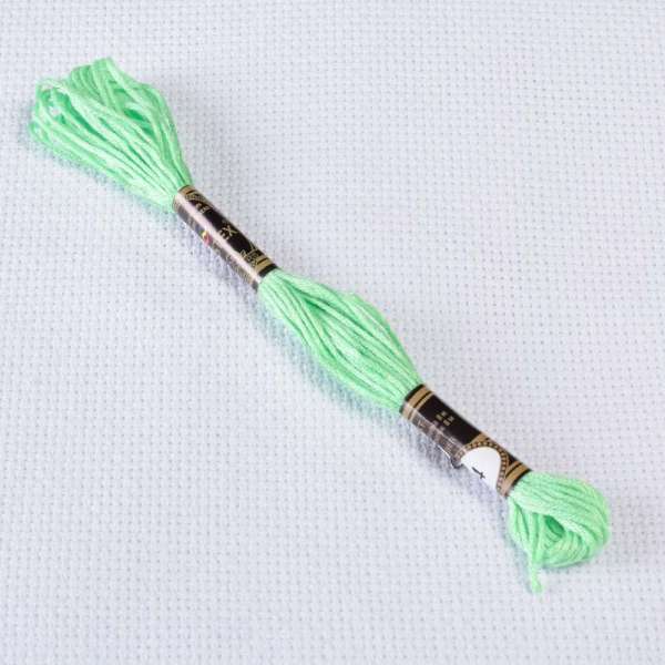 Мулине Bestex 955 8м, Мутно-зеленый, светлый