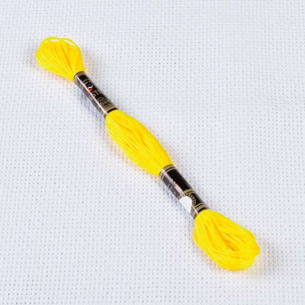 Мулине Bestex 973 8м, Канареечный, яркий