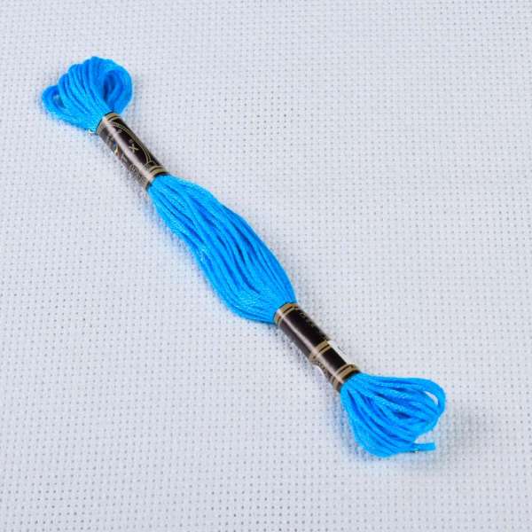 Мулине Bestex 996 8м, Электрик синий, средний