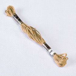 Мулине Bestex 3045 8м, Желтовато-бежевый, тёмный