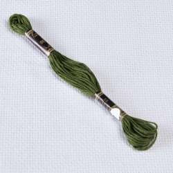 Мулине Bestex 3051 8м, Серо-зеленый, тёмный