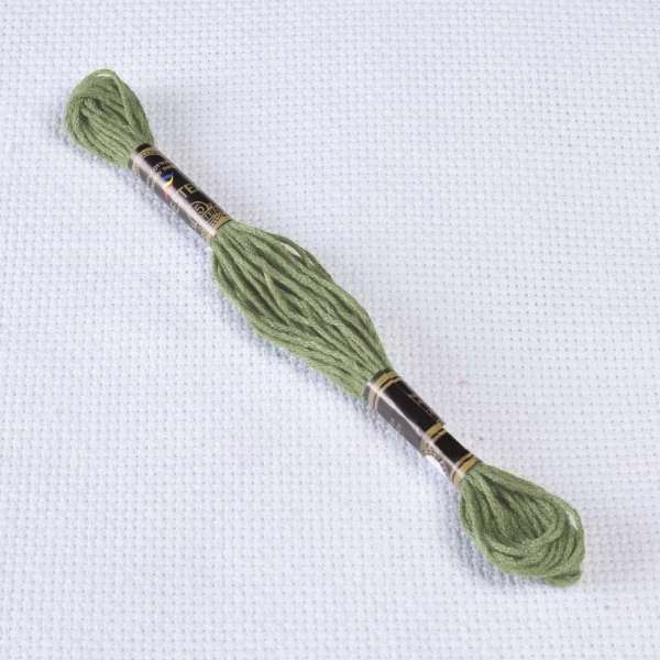 Мулине Bestex 3052 8м, Серо-зеленый, средний