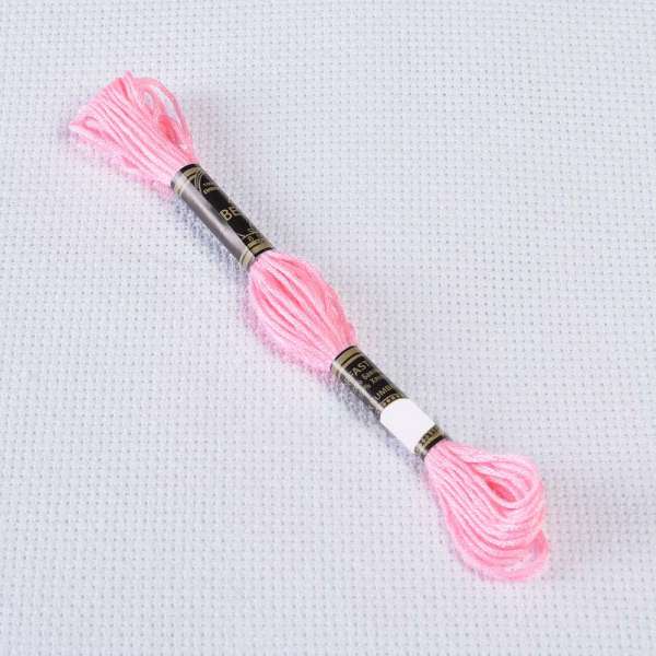 Мулине Bestex 3689 8м, Розовато-лиловый, светлый