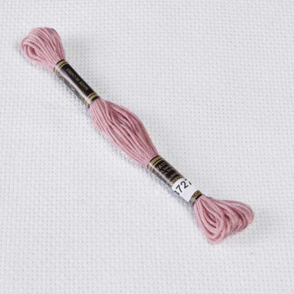 Мулине Bestex 3727 8м, Античный розовато-лиловый, светлый