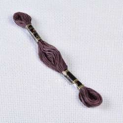 Мулине Bestex 3740 8м, Антично фиолетовый, тёмный