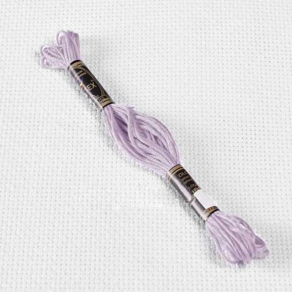 Мулине Bestex 3743 8м, Антично фиолетовый, очень светлый