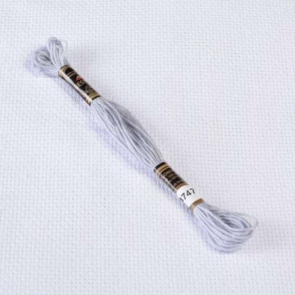 Мулине Bestex 3747 8м, Сине-фиолетовый, очень светлый