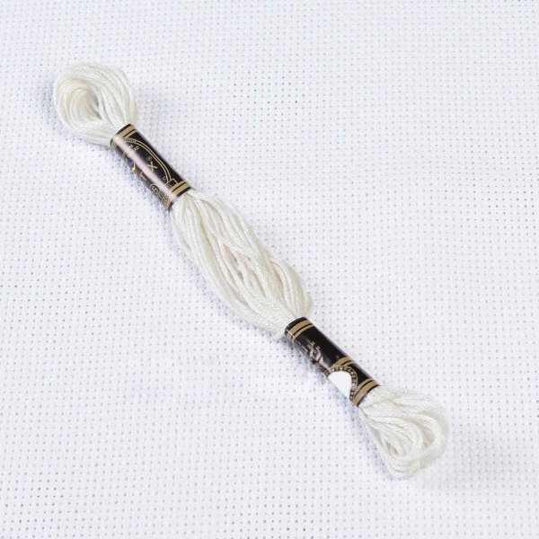 Мулине Bestex 3756 8м, Нежно голубой, ультра светлый