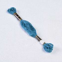 Мулине Bestex 3760 8м, Пыльно-синий, средний  (гжель)