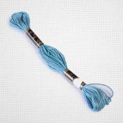 Мулине Bestex 3766 8м, Переливчатый синий, светлый