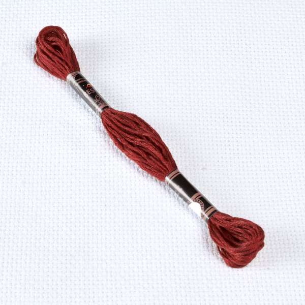 Мулине Bestex 3777 8м, Терракотовый, очень тёмный