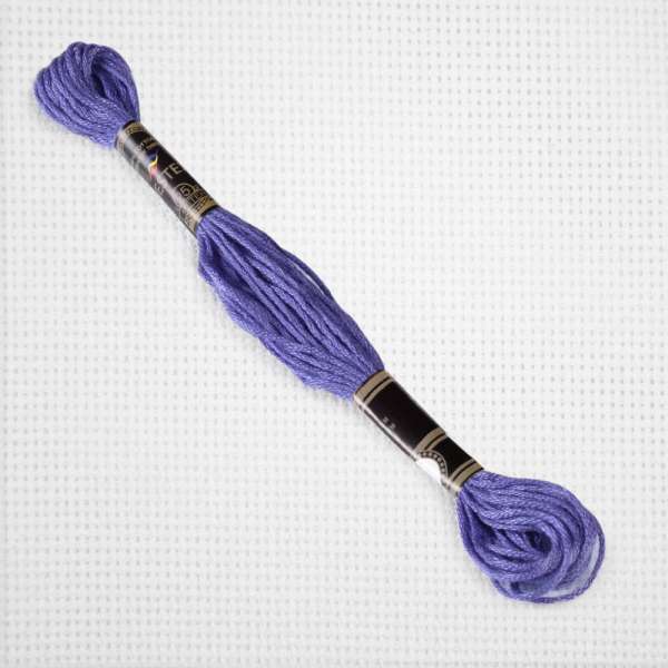 Мулине Bestex 3807 8м, Васильковый, кобальтовый