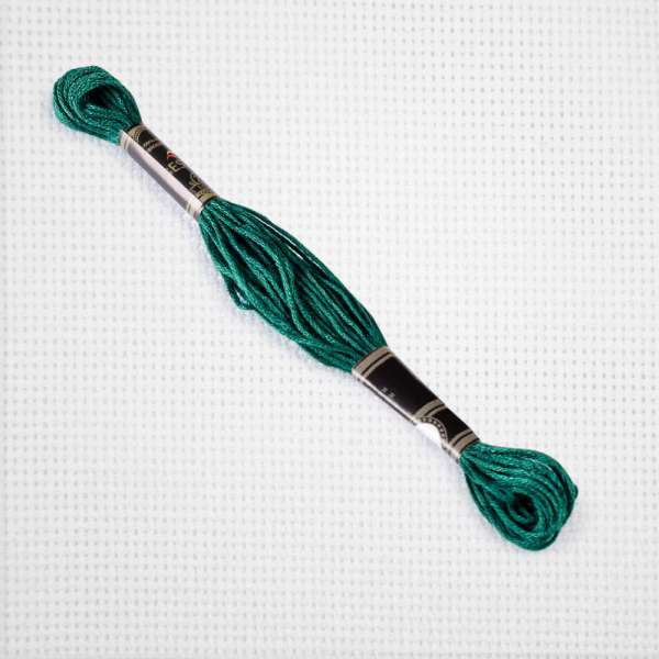 Мулине Bestex 3808 8м, Бирюзовый, ультра тёмный