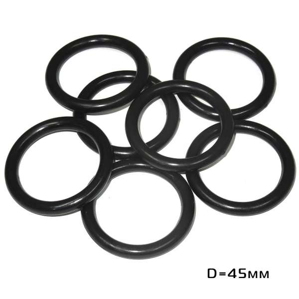 Кольцо пластик 35мм черное