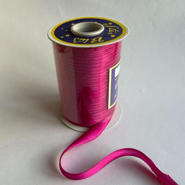 Косая бейка для опта малиновая маджента 8109