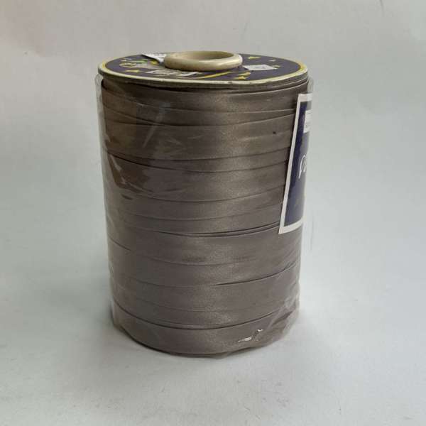 Косая бейка для опта серо-бежевая