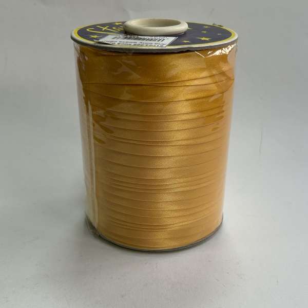 Косая бейка для опта желтая светлая