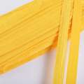 Косая бейка стрейч 15 мм желтая
