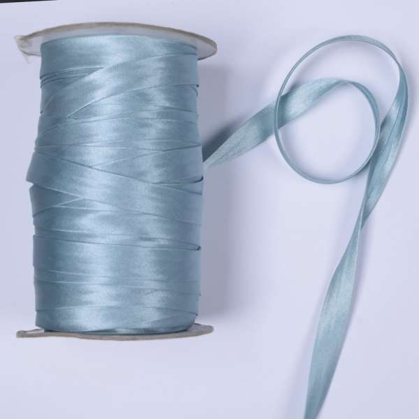 Косая бейка 15мм на метраж (110) бирюзовая бледная