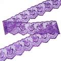 Кружево капрон 40мм фиолетовое