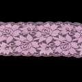 Кружево стрейч розы 100мм сиреневое