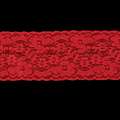 Кружево стрейч 100мм красное