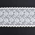 Кружево стрейч 140мм молочное