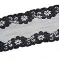 Кружево стрейч 180мм черное