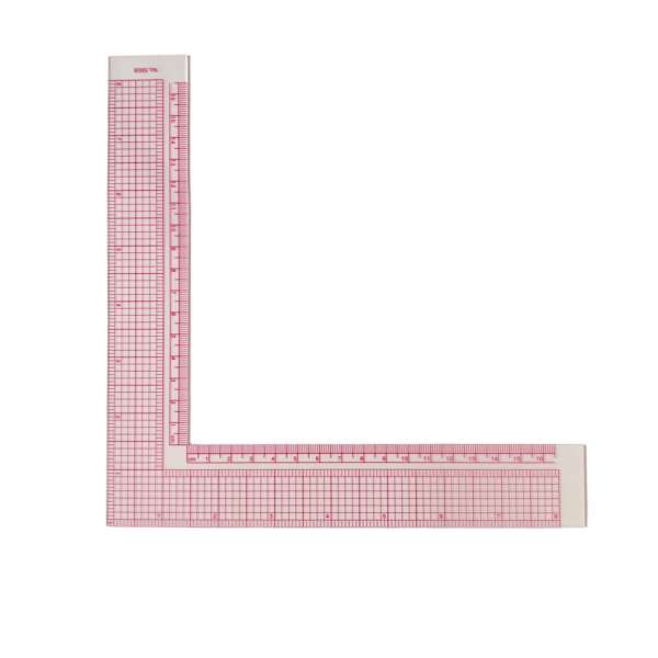 Лекало портновское уголок 16,5х16,5 см (5808)