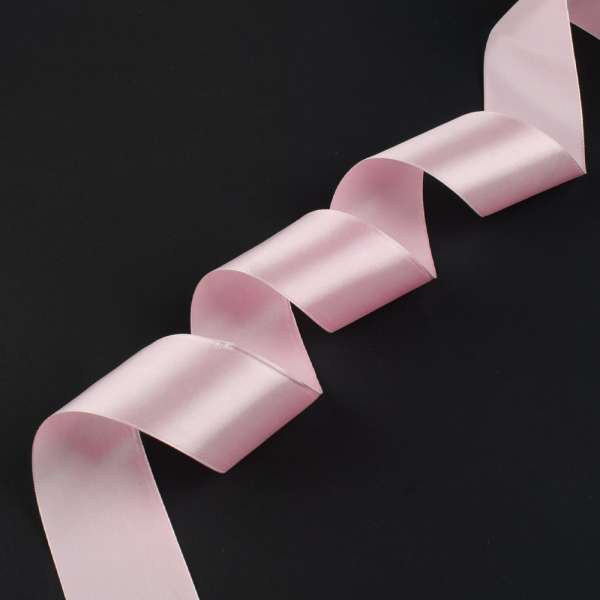 Лента атласная 50мм розовая светлая