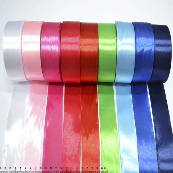 Лента атласная 40мм в ассортименте