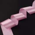 Лента атласная 75мм розовая
