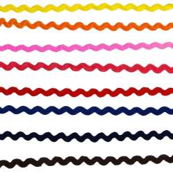 Тесьма вьюнок 10мм в ассортименте