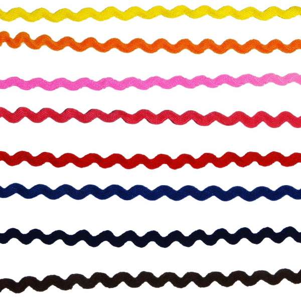 Тесьма вьюнок 10мм в ассортименте