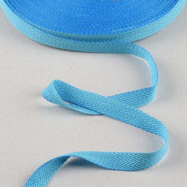 Лента киперная 15мм голубая 14В22Г27