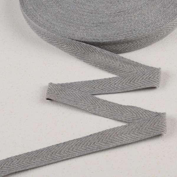 Лента киперная 20мм серая 18В10Г27