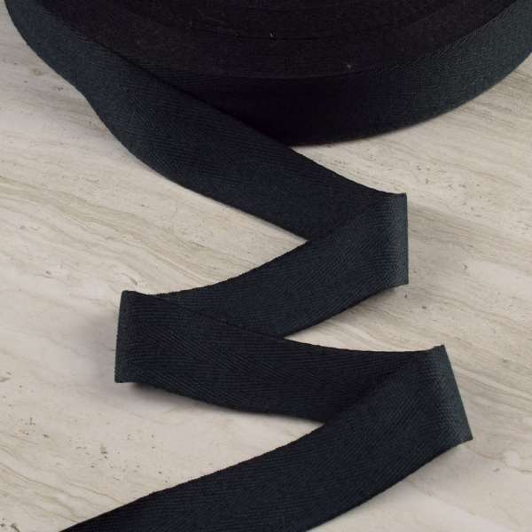 Лента киперная 40мм черная 15В43Г27