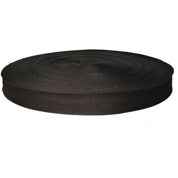 Лента ременная 40мм черная