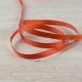 Лента репсовая 10мм оранжевая темная
