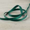 Лента репсовая 10мм зеленая темная
