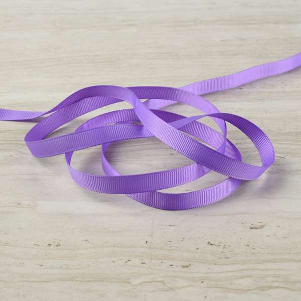 Лента репсовая 10мм сиреневая