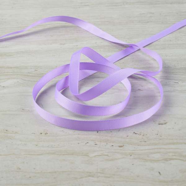 Лента репсовая 10мм лаванда