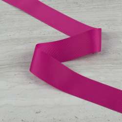 Лента репсовая 40мм малиновая