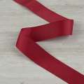 Лента репсовая 40мм вишневая