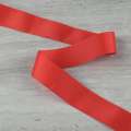 Лента репсовая 40мм красная
